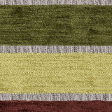 Green Stripes Chenille