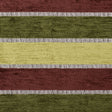 Green Stripes Chenille