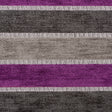 Gray Stripes Chenille