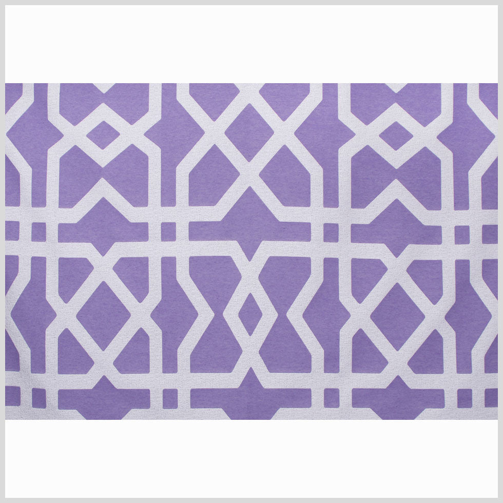Purple Geometric Poly
