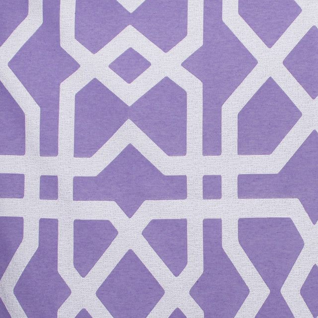 Purple Geometric Poly