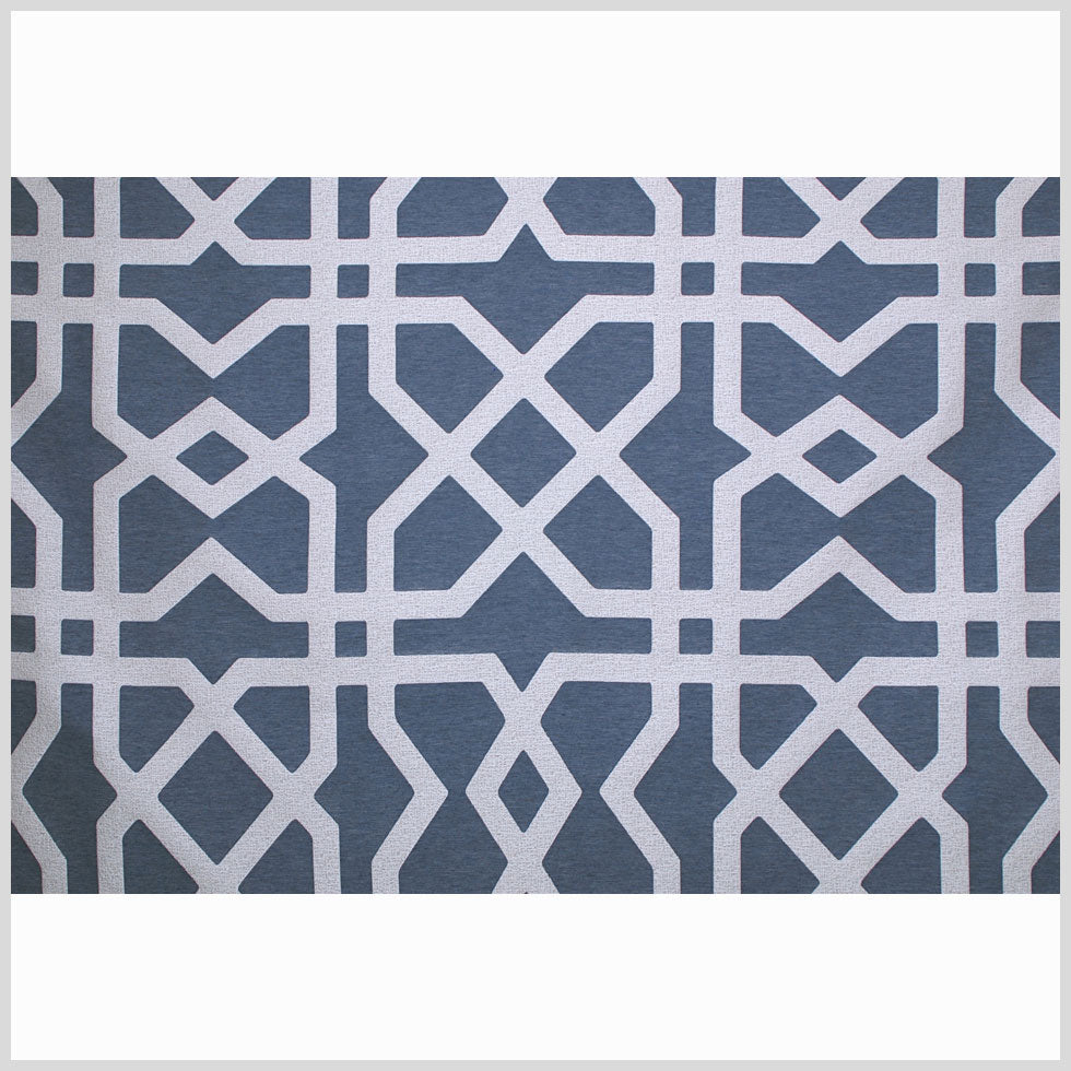 Denim Geometric Poly