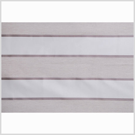 Ivory Stripes Elegant Poly