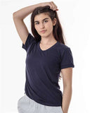 USA-Made Women's 50% Cotton & 50% Polyester T-Shirt
