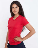 USA-Made Women's 50% Cotton & 50% Polyester T-Shirt