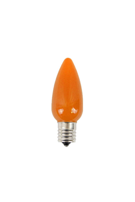 C9 Wonderful LED SMD Bulb (25 bulbs/bag) - Frosted, Orange