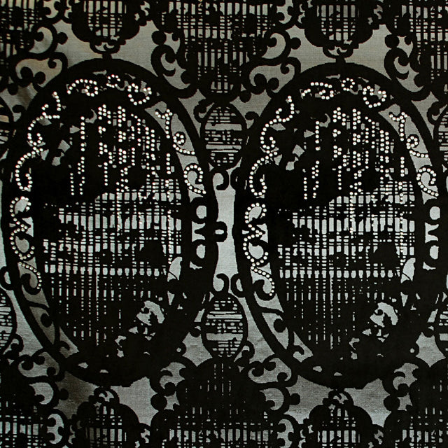 Black Classical Luxe Velvet