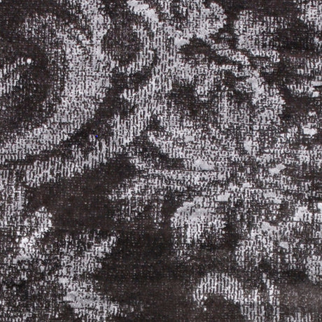 Dark Gray Classical Shimmery Velvet