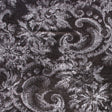Dark Gray Classical Shimmery Velvet