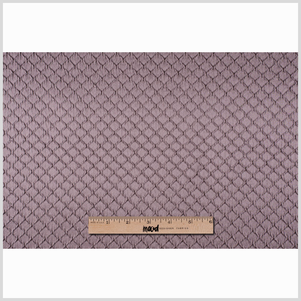 Icy Plum Diamonds Satin Poly