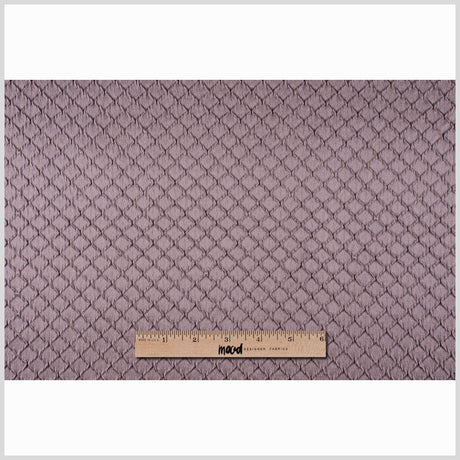 Icy Plum Diamonds Satin Poly