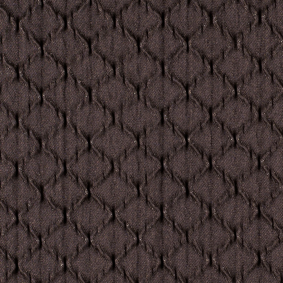 Brown Diamonds Satin Poly