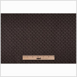 Brown Diamonds Satin Poly
