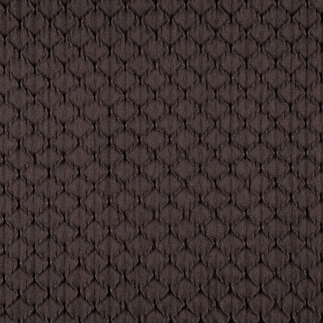 Brown Diamonds Satin Poly