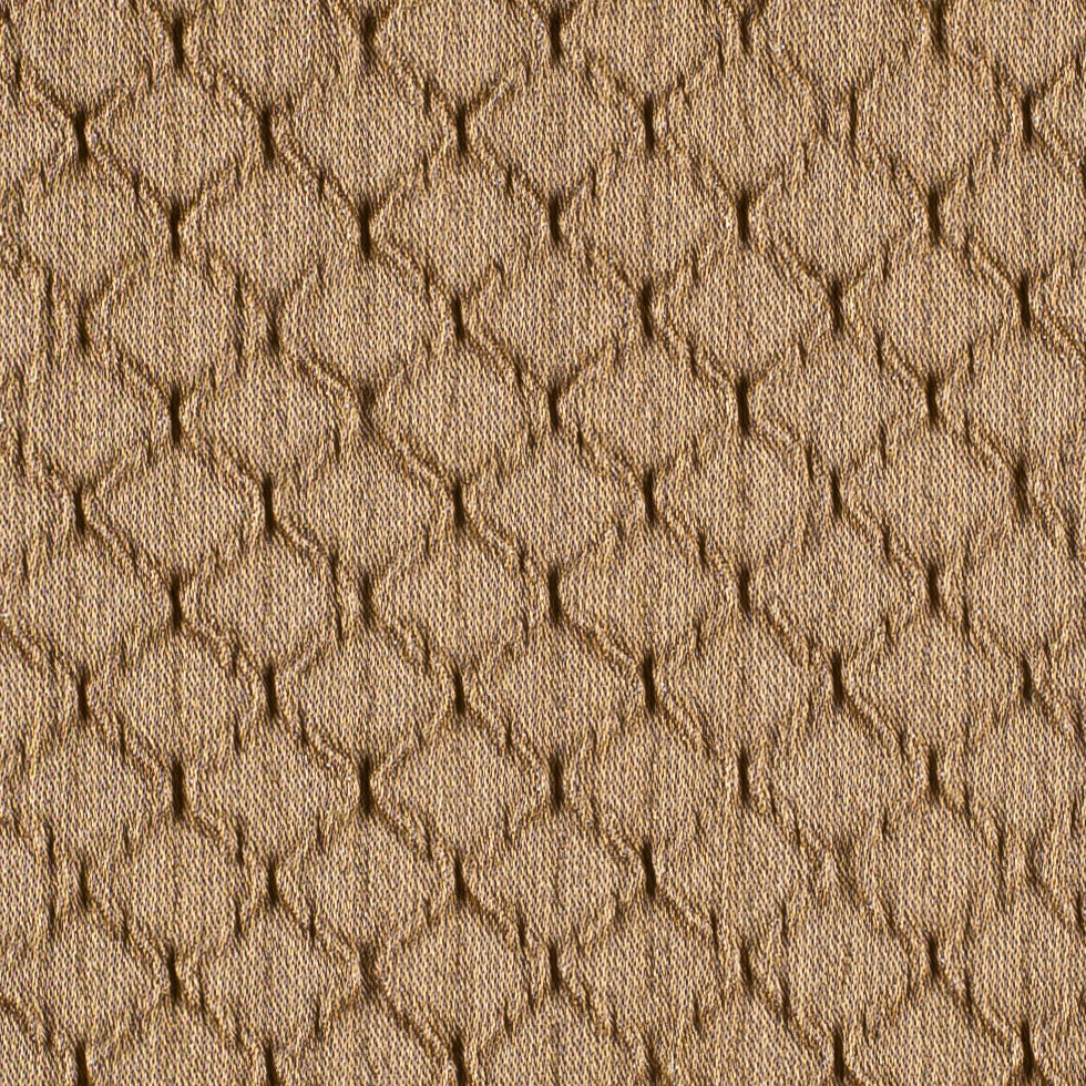 Golden Taupe Diamonds Satin Poly