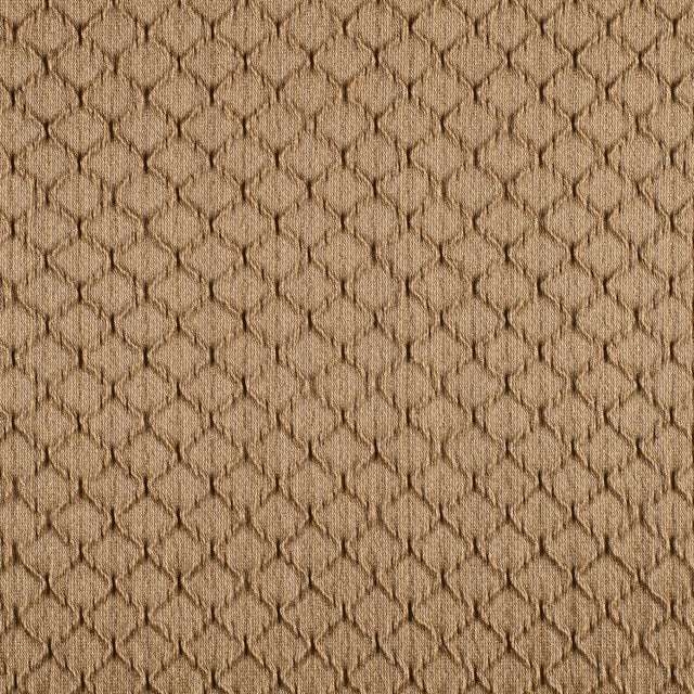Golden Taupe Diamonds Satin Poly