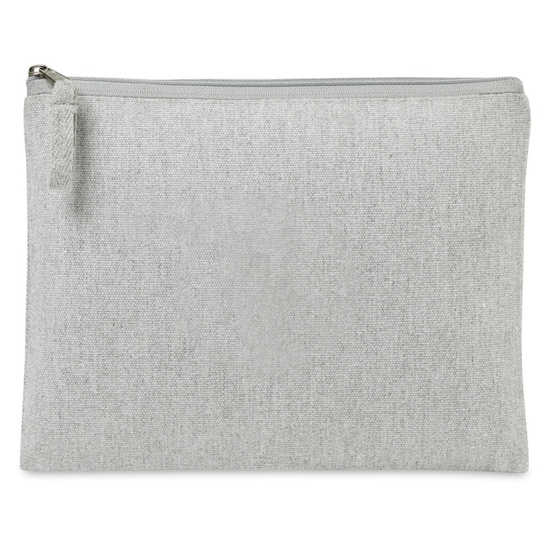Aware Recycled Cotton Zippered Pouch