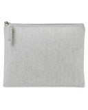 Aware Recycled Cotton Zippered Pouch