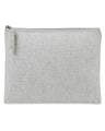 Aware Recycled Cotton Zippered Pouch