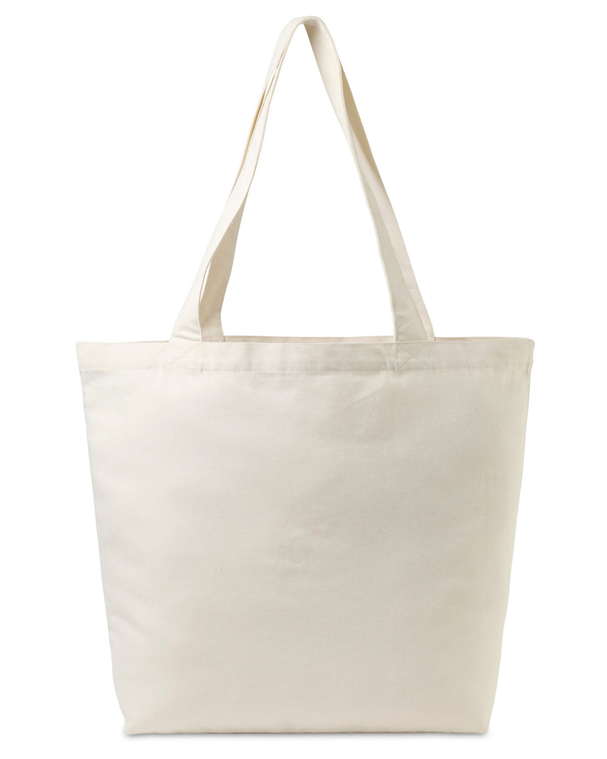 Aware Recycled Cotton Shopper Tote Bag With Interior Zip Pocket