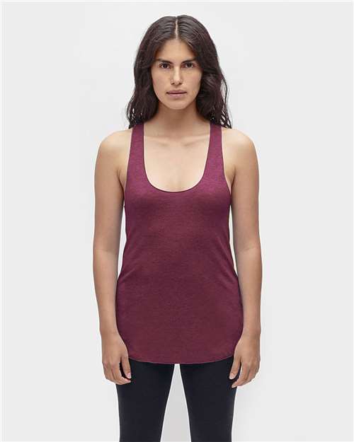 USA-Made Women's Triblend Racerback Tank Top