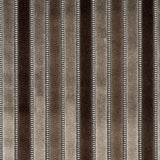 Brown Stripes Channeled Velvet