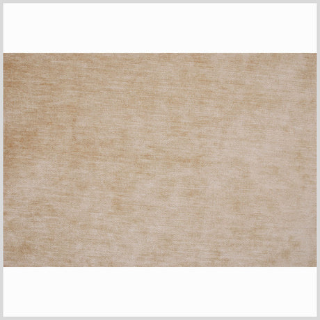 Beige Solid Chenille