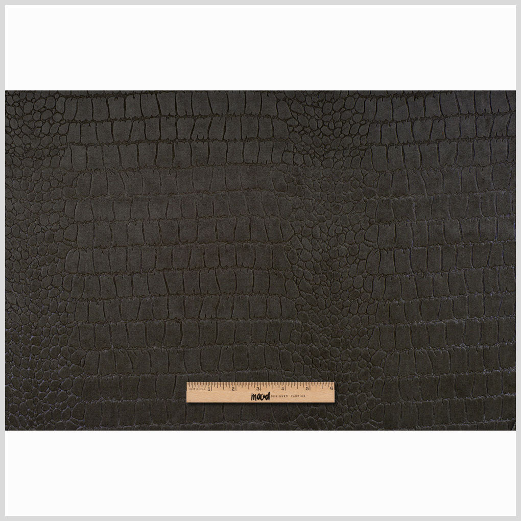 Brown Animal Upholstery Velvet