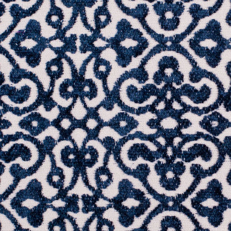 Navy Classical Upholstery Chenille