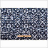 Navy Classical Upholstery Chenille