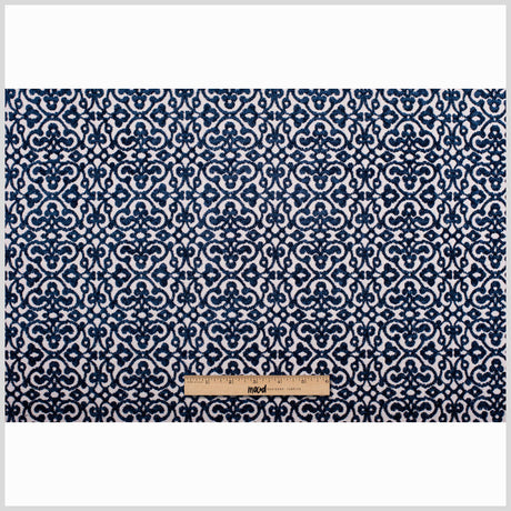 Navy Classical Upholstery Chenille