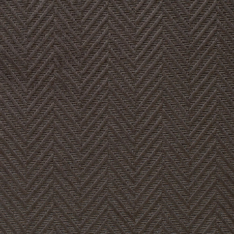 Dark Brown Herringbone Upholstery Velvet