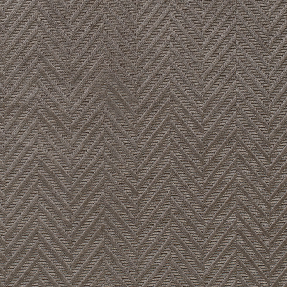 Taupe Herringbone Upholstery Velvet