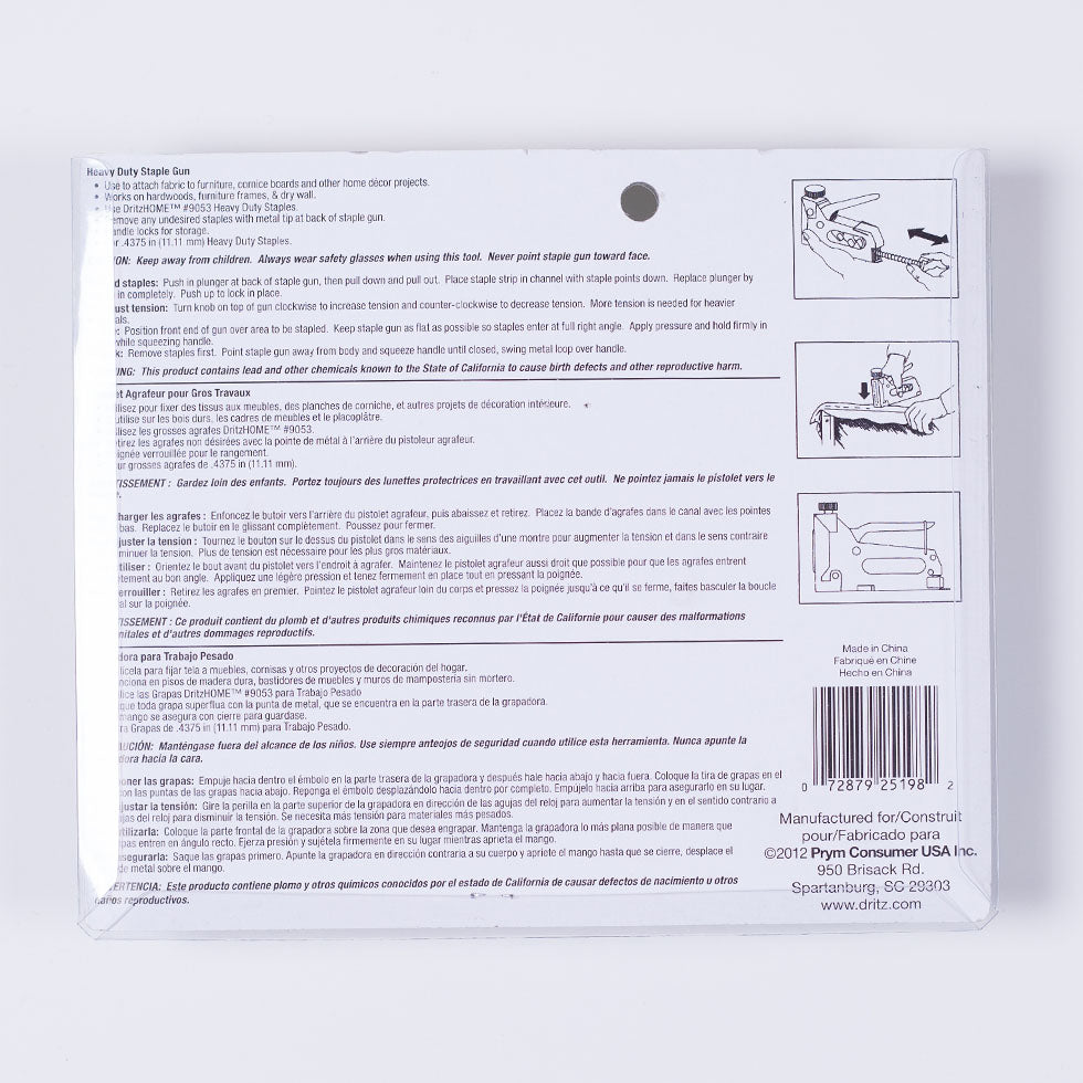 Dritz Heavy Duty Staple Gun