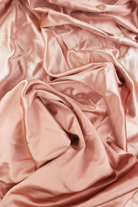 1 Yard Stretch Bridal Satin Fabric 250 GSM, 58/60? Wide Polyester Spandex Blend