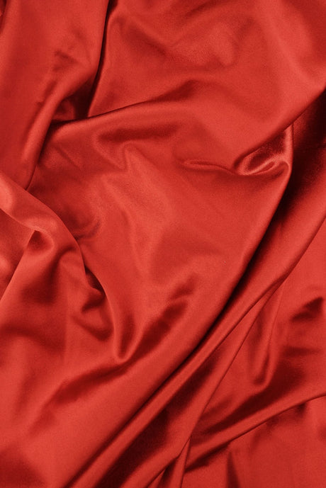 Satin Stretch Knit Fabric