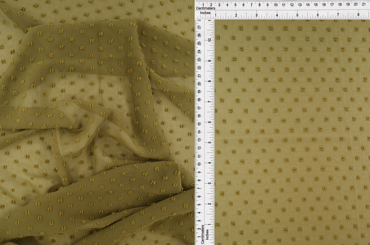 Swiss Dot Chiffon Fabric