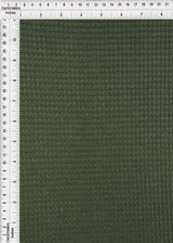 Stretch Waffle Knit Fabric Solid Colors