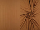 Rib Stretch Knit Fabric Solid