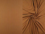 Rib Stretch Knit Fabric Solid