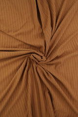 Rib Stretch Knit Fabric Solid
