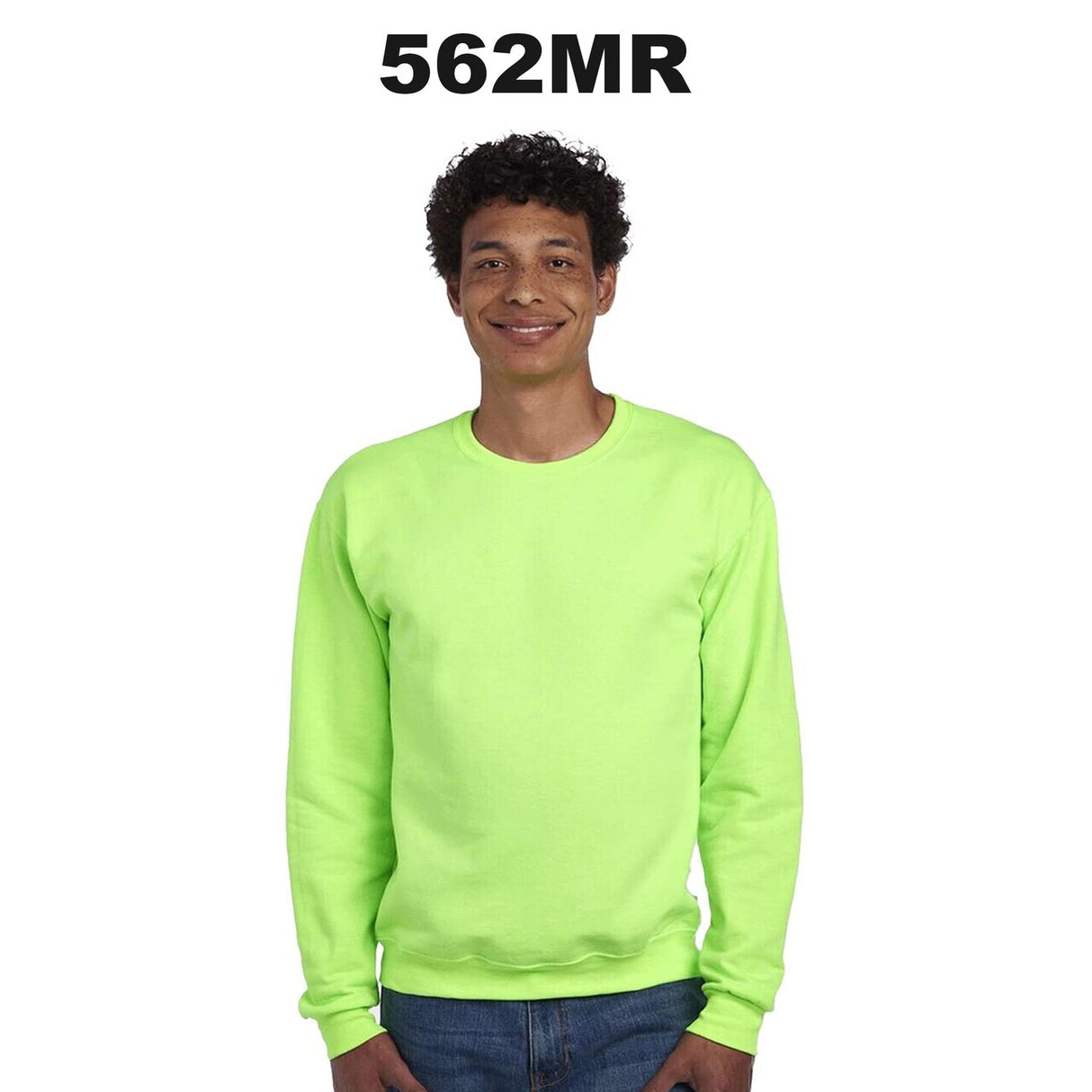 JERZEES® NuBlend Crewneck Long Sleeve Sweatshirt