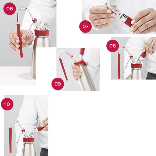 ISI 272201 Rapid Infusion Tool Kit for ISI Gourmet Whipped Cream Maker