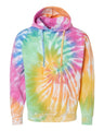 Tie-Dyed Hooded Sweatshirt