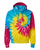 Tie-Dyed Hooded Sweatshirt