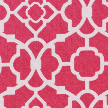 Blossom Lattice Printed Cotton Twill