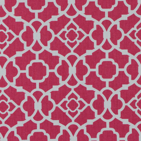 Blossom Lattice Printed Cotton Twill