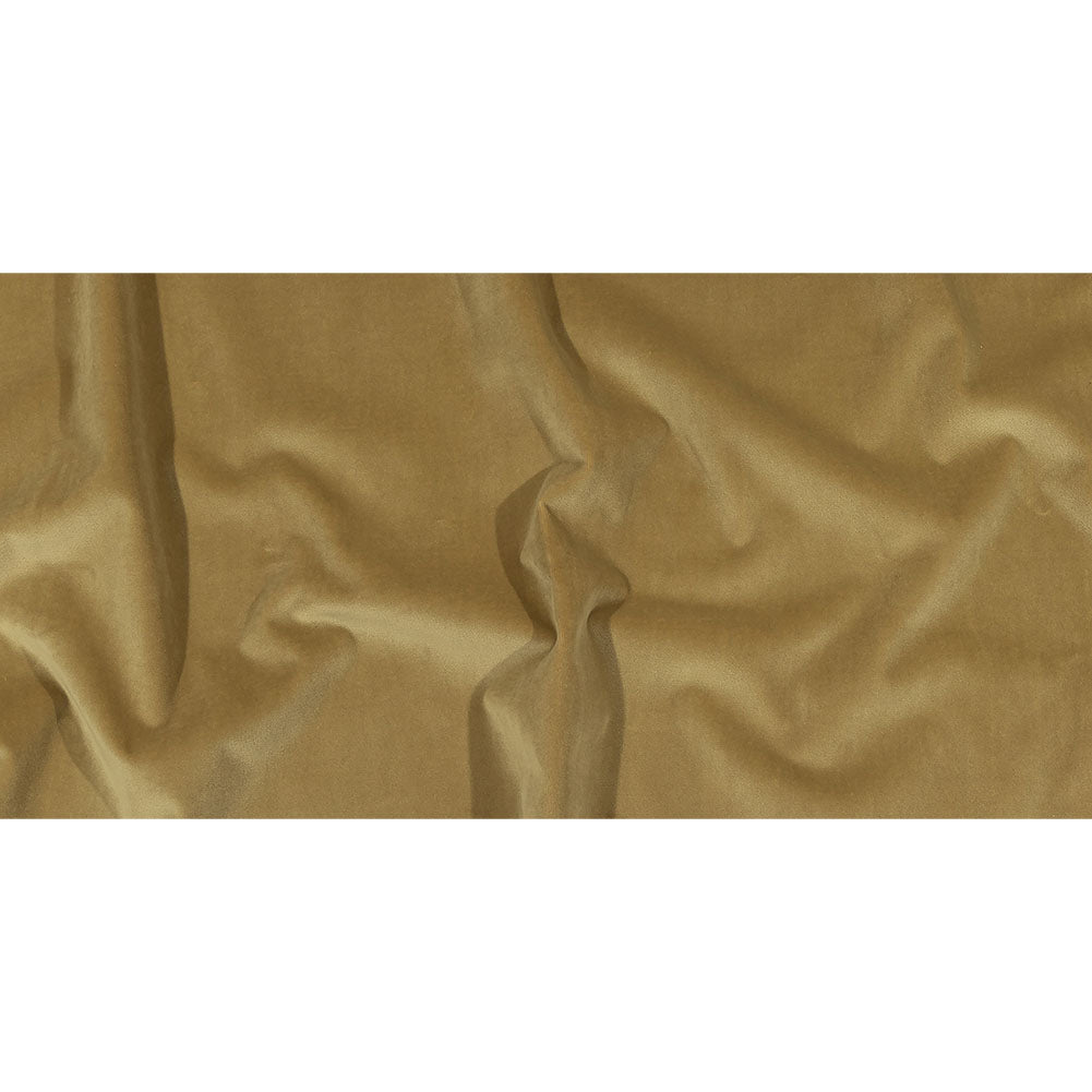 Taupe Cotton Velvet