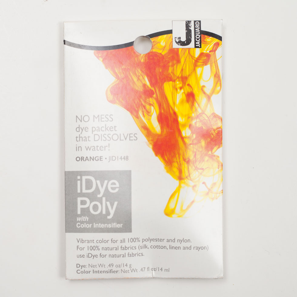Jacquard iDye Poly Synthetic Fabric Dye - 448 Orange