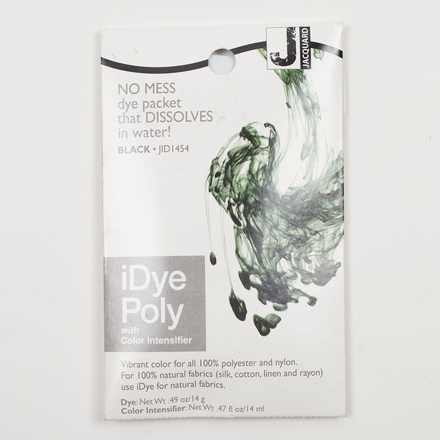 Jacquard iDye Poly Synthetic Fabric Dye - 454 Black